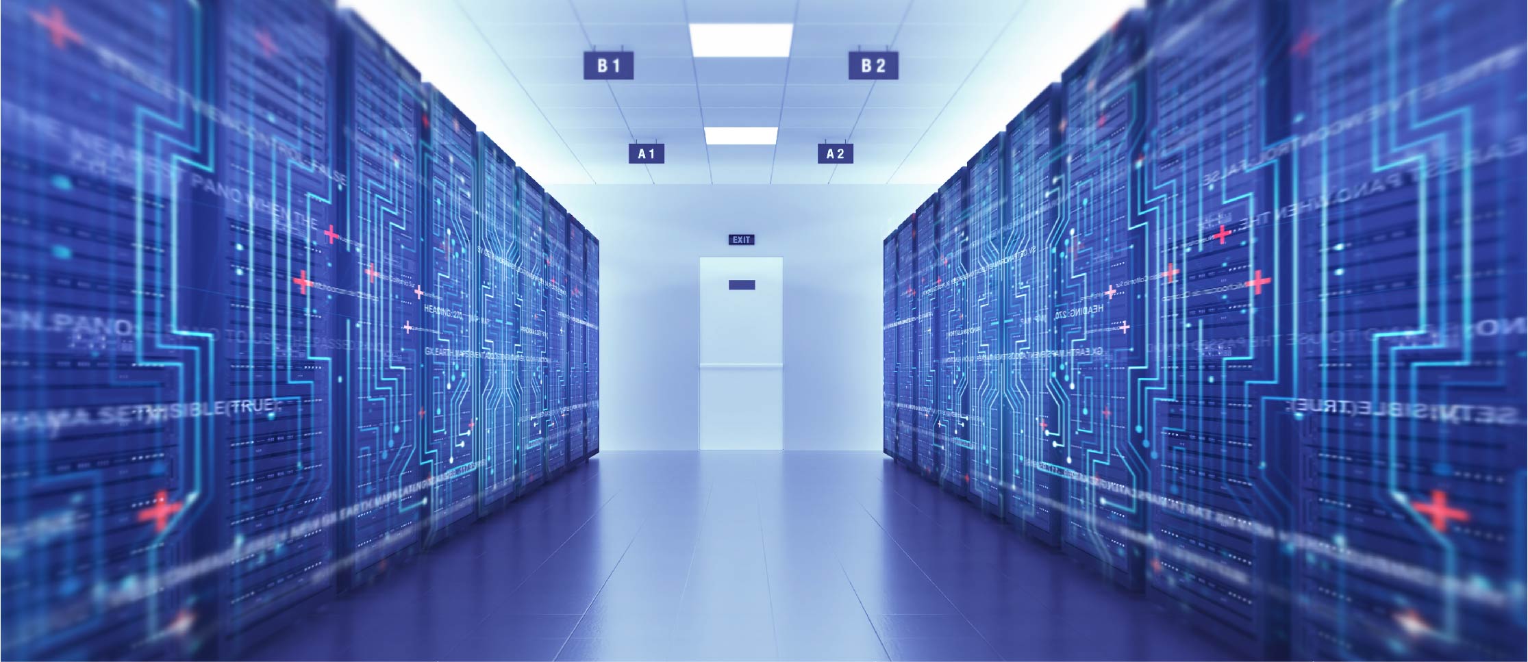 image of a room of database servers