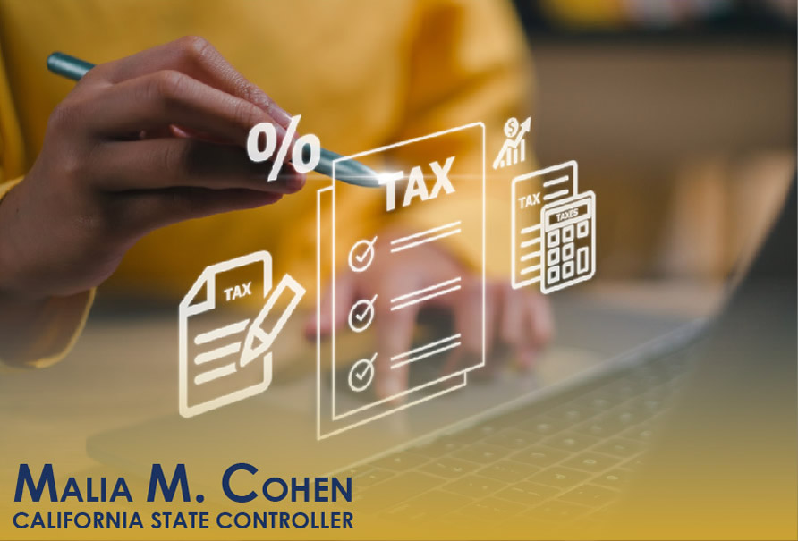 graphical representation of searching for online tax information