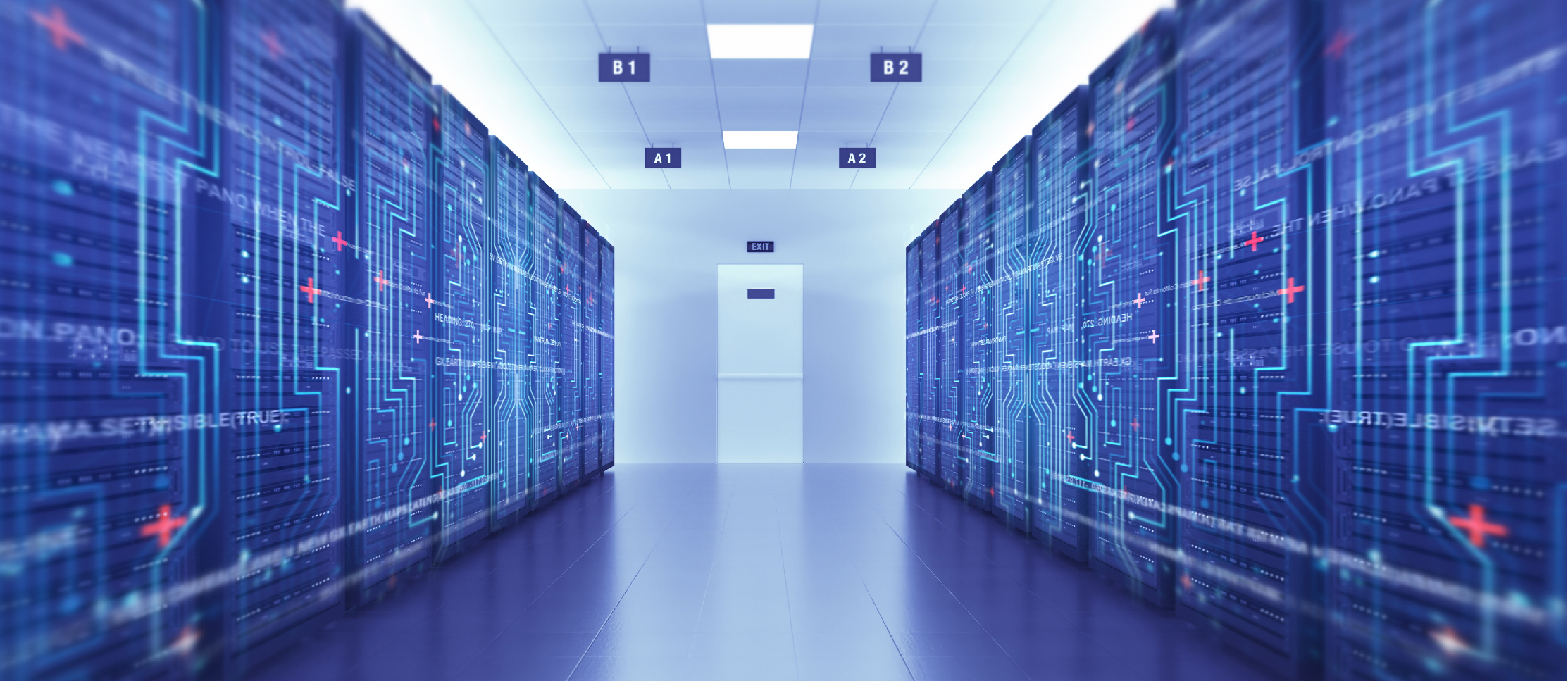 image of a room of database servers